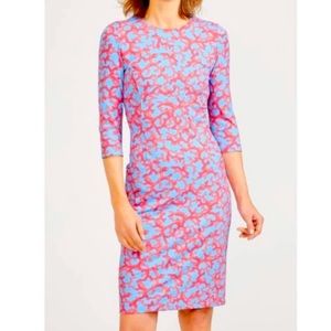 J. McLaughlin - Catalyst Dress Brisbane Coral - S